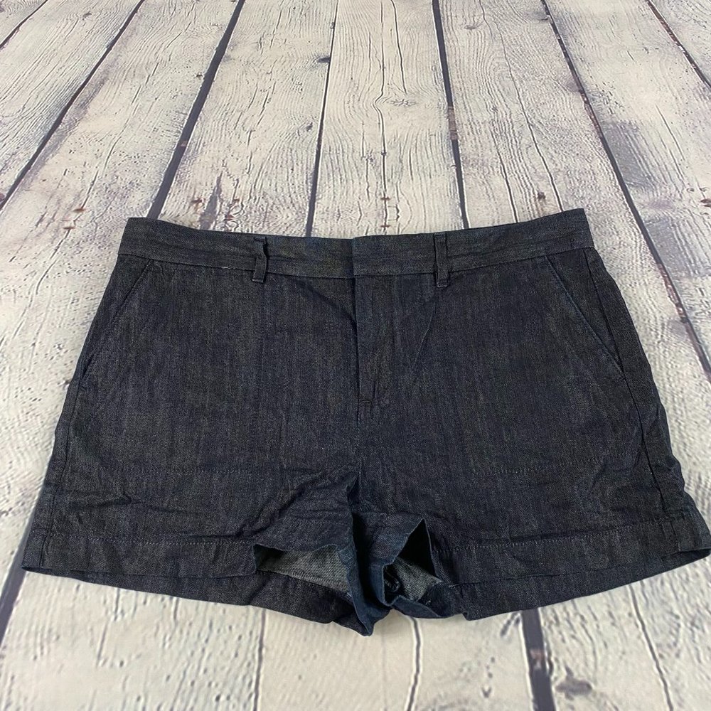 Ann Taylor Loft 3" Chambray Casual Shorts - Picture 1 of 6